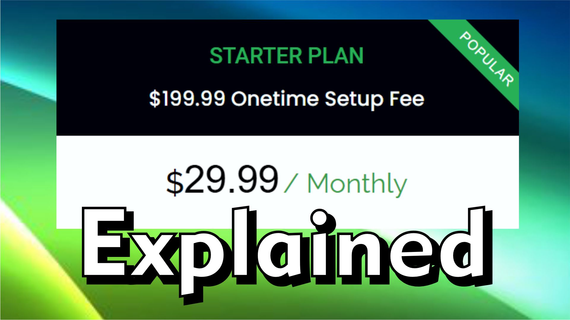 starter plan ex